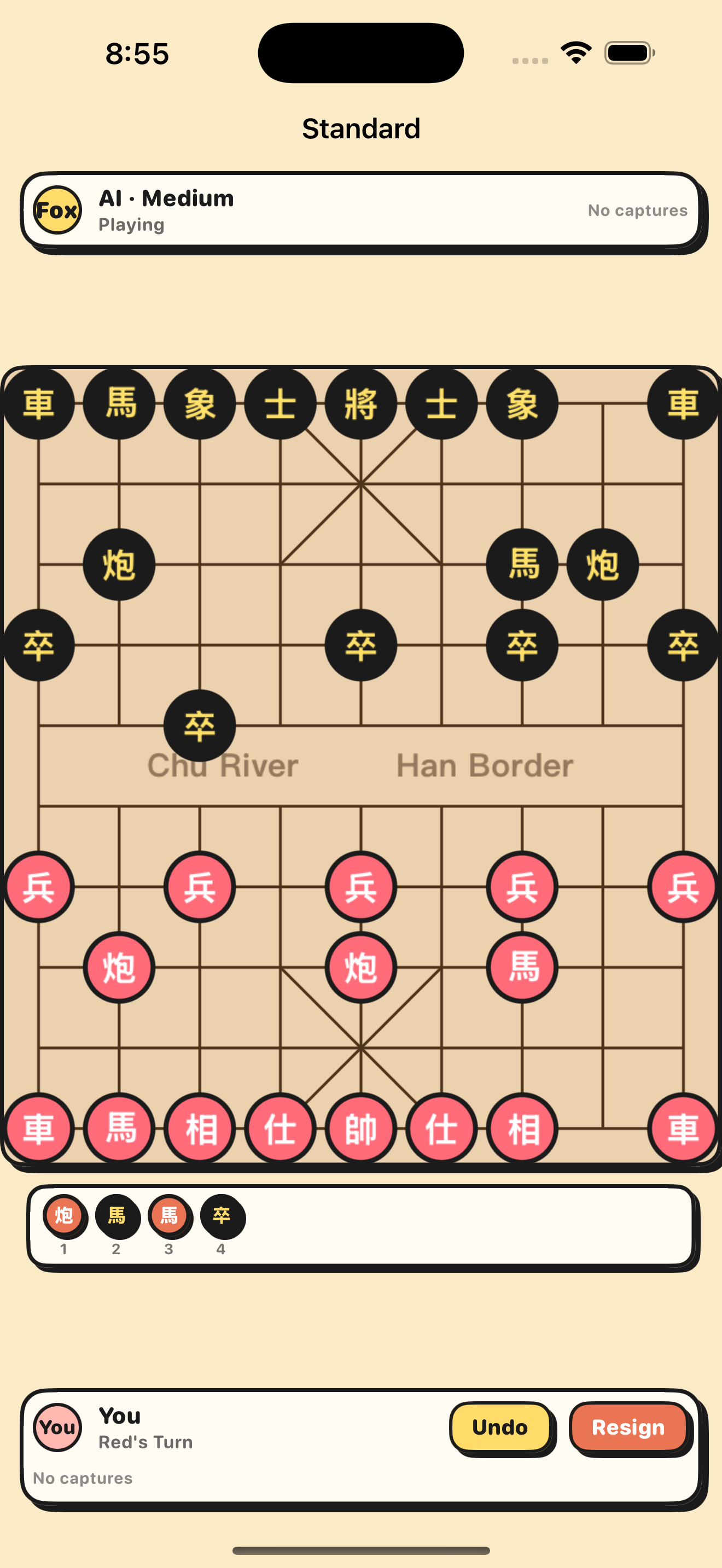 Chessnook gameplay screenshot on iPhone